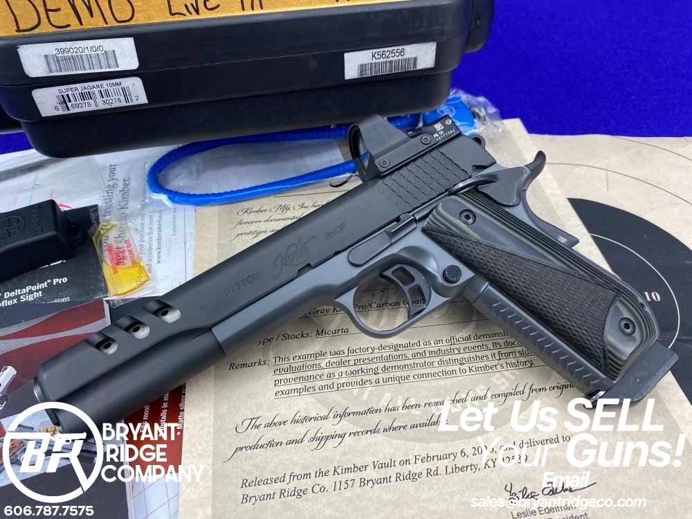 Kimber Super Jagare 10mm *KIMBER RETAINED FACTORY DEMO GUN* #K562556-img-0