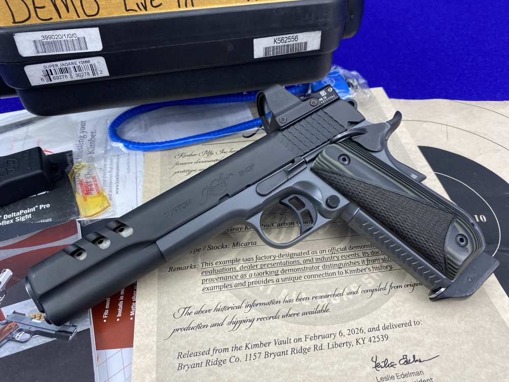Kimber Super Jagare 10mm *KIMBER RETAINED FACTORY DEMO GUN* #K562556-img-3