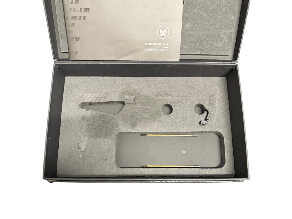 *RARE* SilencerCo Maxim 9S 9-S M9 9mm 4.38" Integrally Suppressed Pistol   -img-16