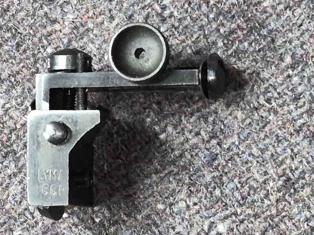 Vintage Lyman 66R Micrometer Receiver Sight Remington 740 7400 760 Rifle-img-3