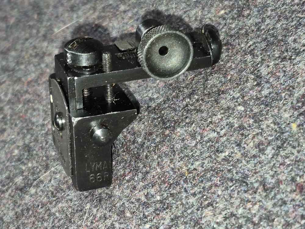 Vintage Lyman 66R Micrometer Receiver Sight Remington 740 7400 760 Rifle-img-1