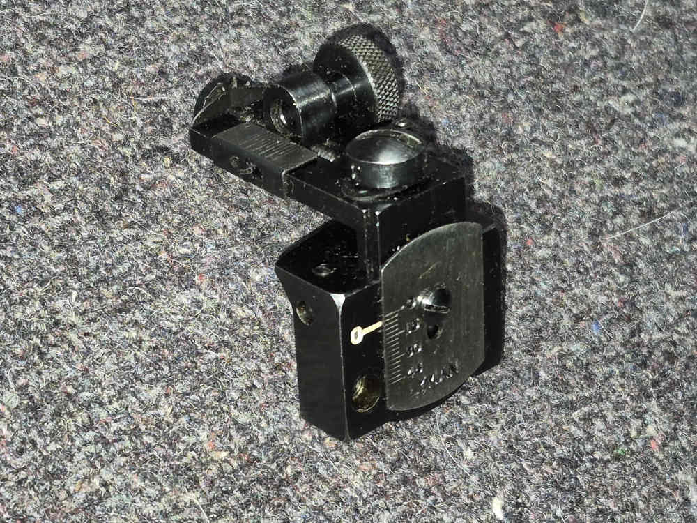 Vintage Lyman 66R Micrometer Receiver Sight Remington 740 7400 760 Rifle-img-0