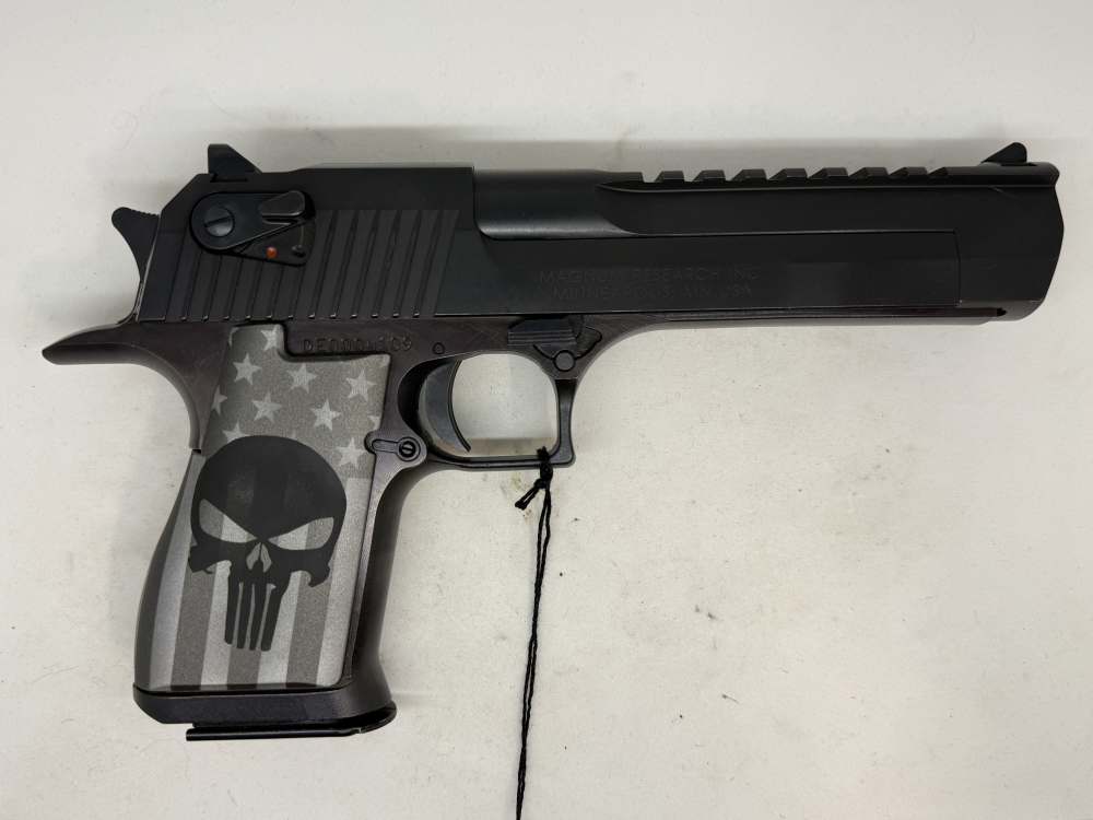 Magnum Research Desert Eagle PUNISHER Grips .50 AE DE50 6" Case-img-2
