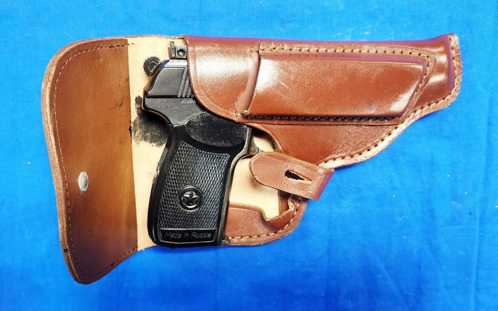 BAIKAL IJ-70-380K .380 ACP 3.75" W/ HOLSTER, EXC COND, MID-1990s-img-2
