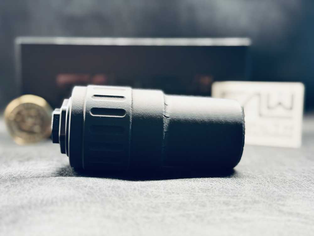 Tisha by Stealth Additive Works (SAW) 5.56mm Titanium Suppressor-Free Ship!-img-2