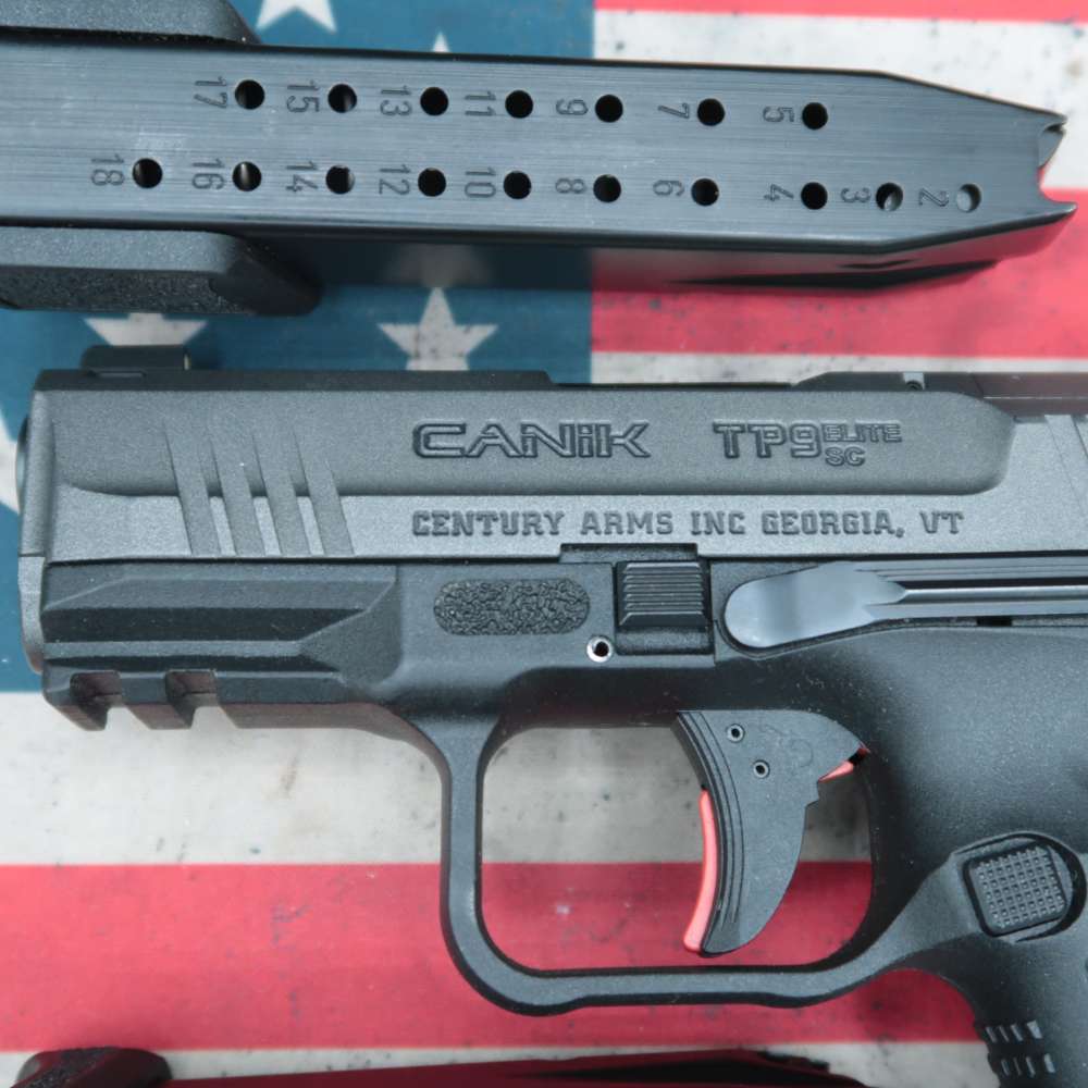EXCELLENT Canik TP9 Elite SC 9mm 3.6" 4 Mags-img-1