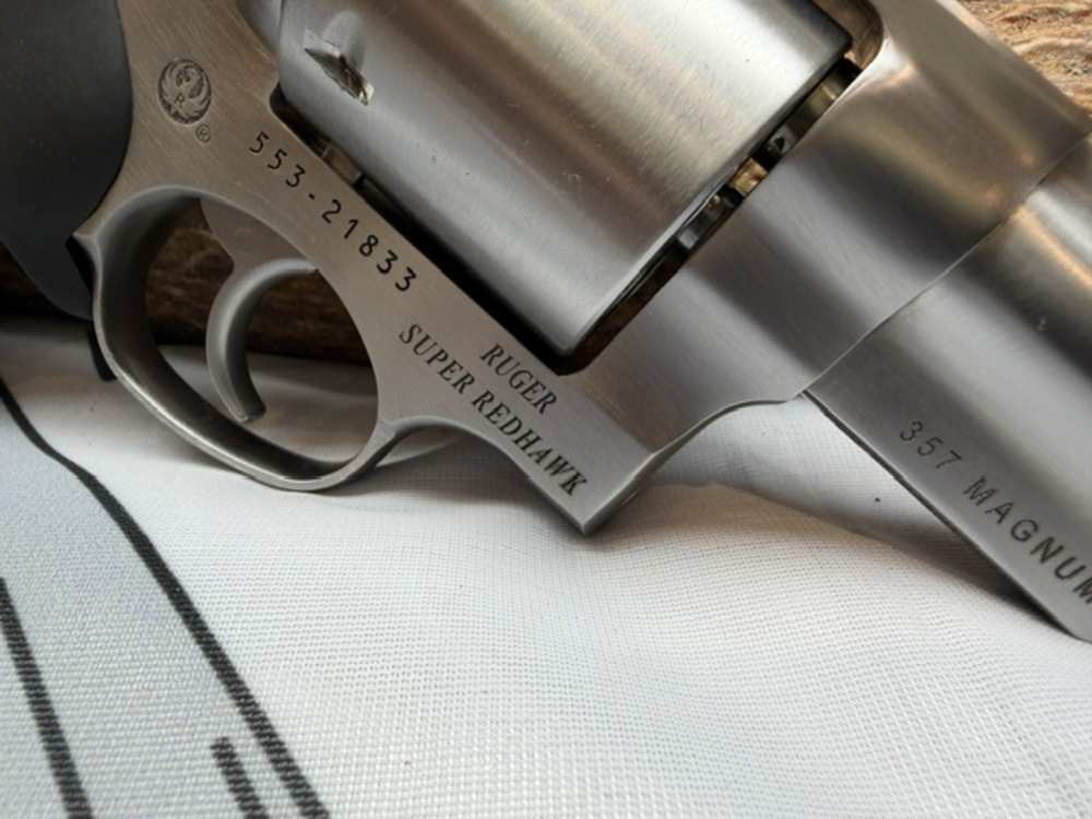 RUGER SUPER REDHAWK ALASKAN 357 MAG REVOLVER-img-3