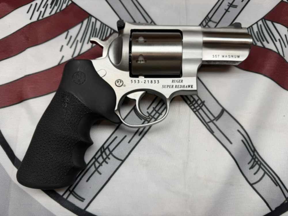 RUGER SUPER REDHAWK ALASKAN 357 MAG REVOLVER-img-7