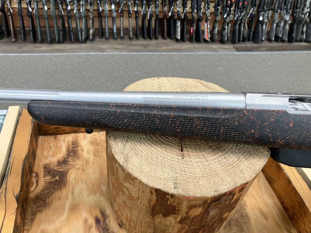 Tikka T3x Roughtech Rifle -  6.5 PRC - 3+1 - 24.30" - SS/Ember - Left Hand-img-4