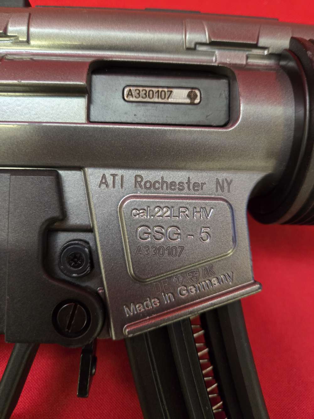 GSG 5 MP5 CLONE 22LR 1ST ANNIVERSARY COLLECTOR EDITION -img-2