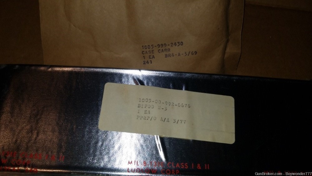 NIB Retro Colt M3 Bipod & XM3 Case - Vietnam-img-2