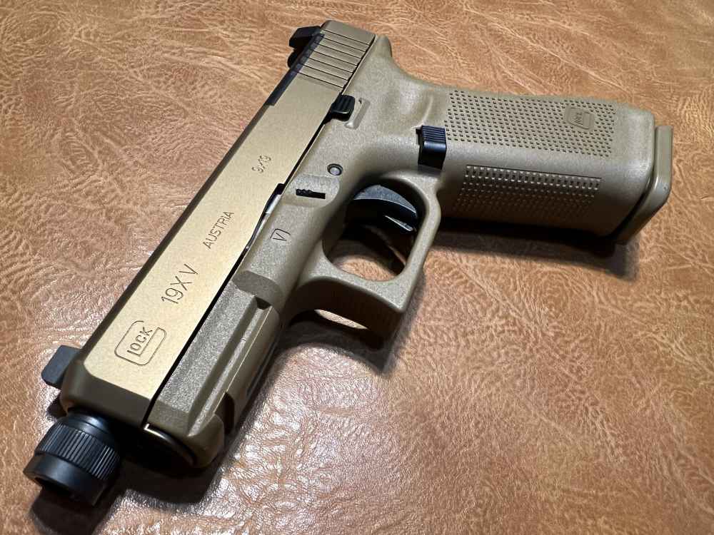 Glock 19X V MOS Threaded Barrel Optic Ready 19+1 Tall Sights 1/2x28-img-5