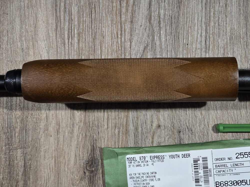 Excellent! 1994 Remington 870 Deer Youth 20 Gauge-img-15