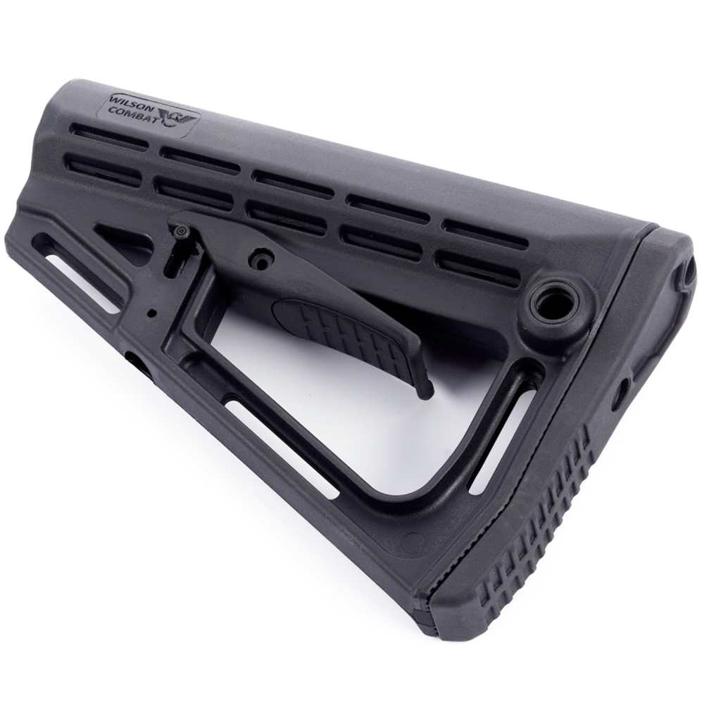 Wilson Combat AR-15 Adjustable Buttstock – Black | TR-WCBS-B-img-1
