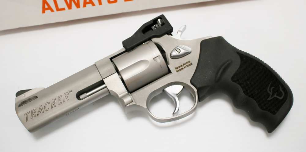 Taurus Tracker M44 .44 Mag Stainless Revolver 4" Ported Barrel, 5 Rd.-img-1