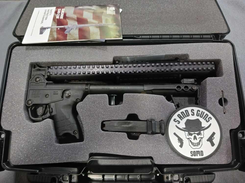 KELTEC SUB CQB 9MM INTEGRALLY SUPPRESSED 4.25" BARREL SEMI-AUTO RIFLE NEW-img-1