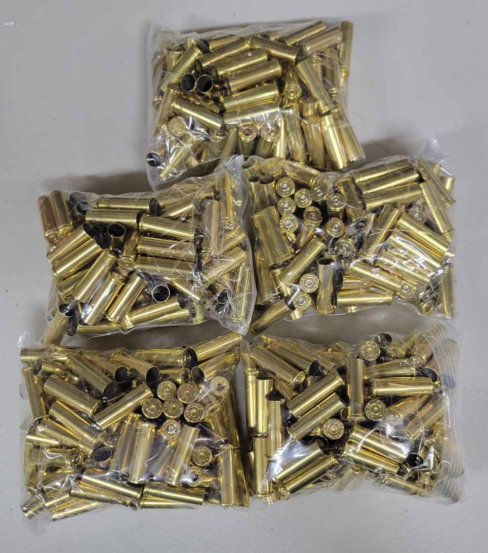 32 H&R magnum once fired brass lot of 500 pieces-img-1