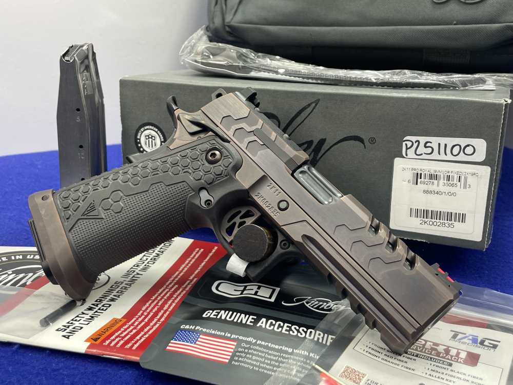Kimber 2K11 Pro Royal 9mm 4.25" *HIGH-GRADE RACE 2011 W/ OPTIC READY SLIDE*-img-3