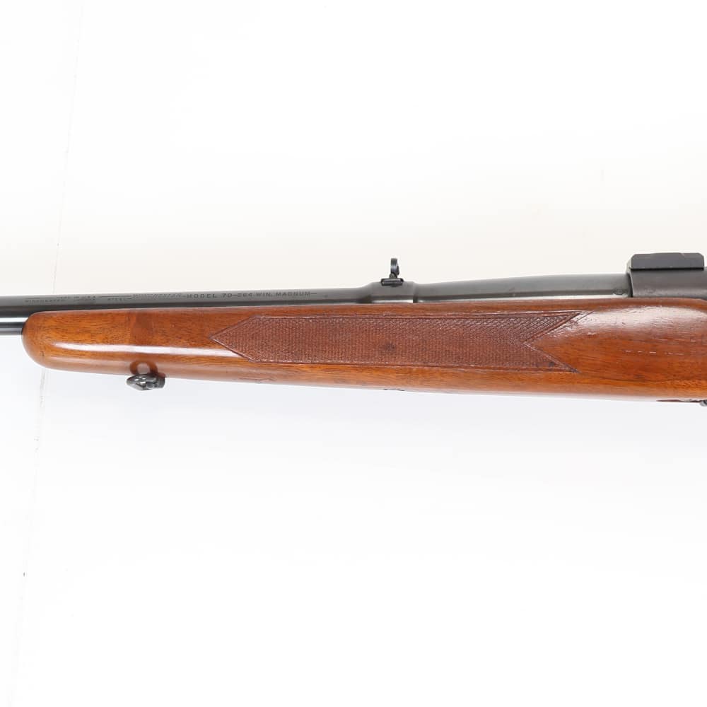 Pre 64 Winchester Model 70, 264 Win Mag 26” Barrel Blued/Wood SOLID 1962!-img-9