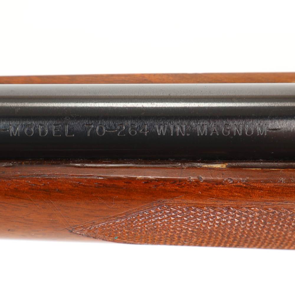 Pre 64 Winchester Model 70, 264 Win Mag 26” Barrel Blued/Wood SOLID 1962!-img-34