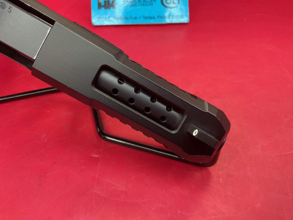 Custom Glock 47 Gen 4 9mm 4.5” Ported Barrel - Stippled Grip & Red Dot -img-11