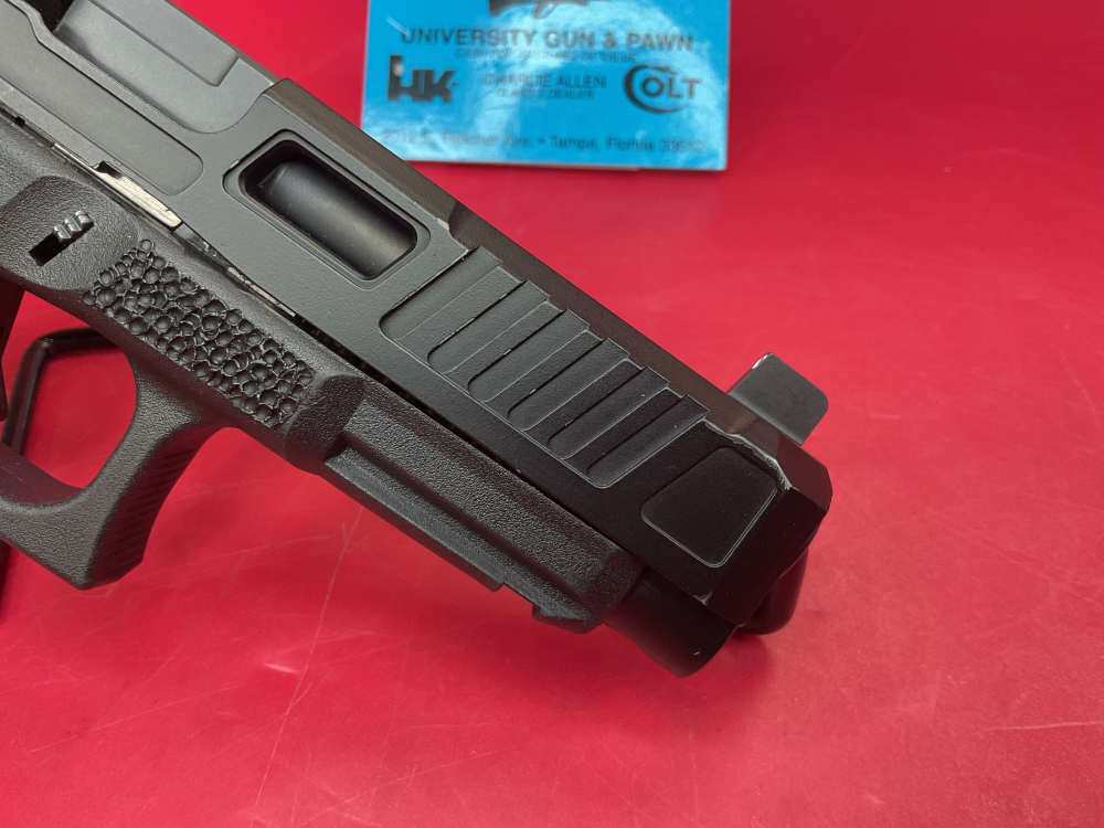 Custom Glock 47 Gen 4 9mm 4.5” Ported Barrel - Stippled Grip & Red Dot -img-16