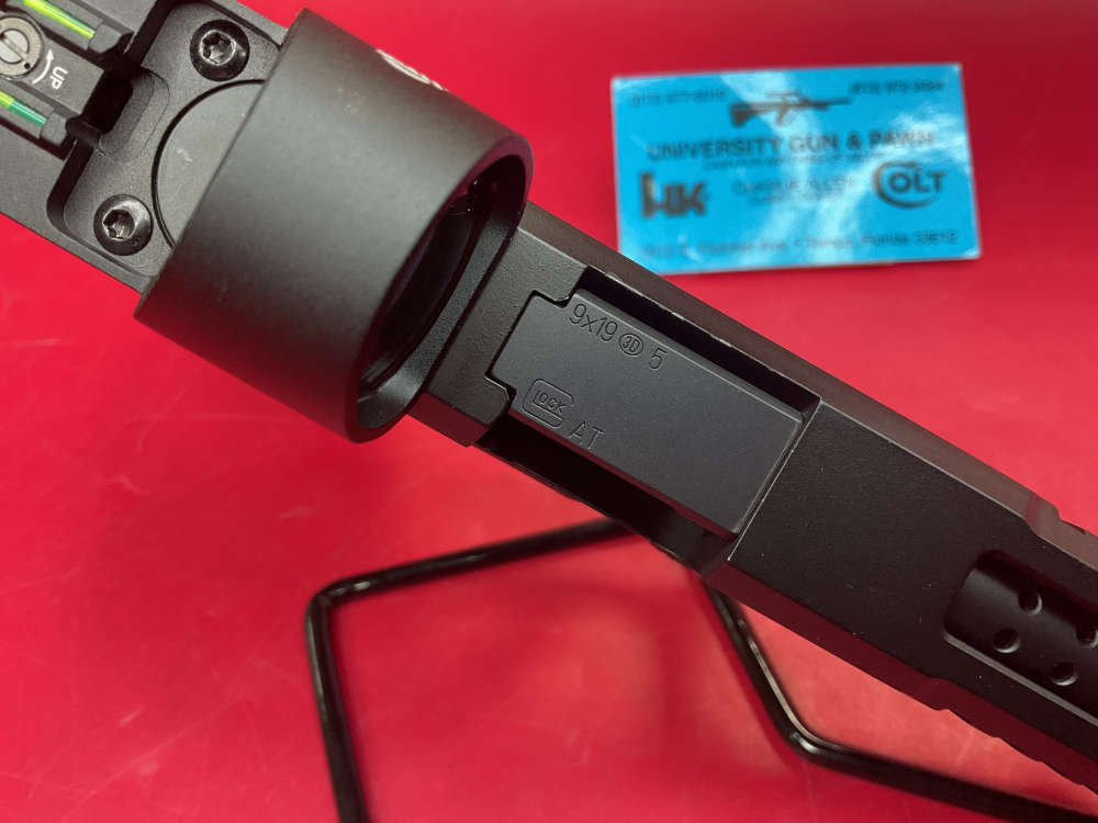 Custom Glock 47 Gen 4 9mm 4.5” Ported Barrel - Stippled Grip & Red Dot -img-10