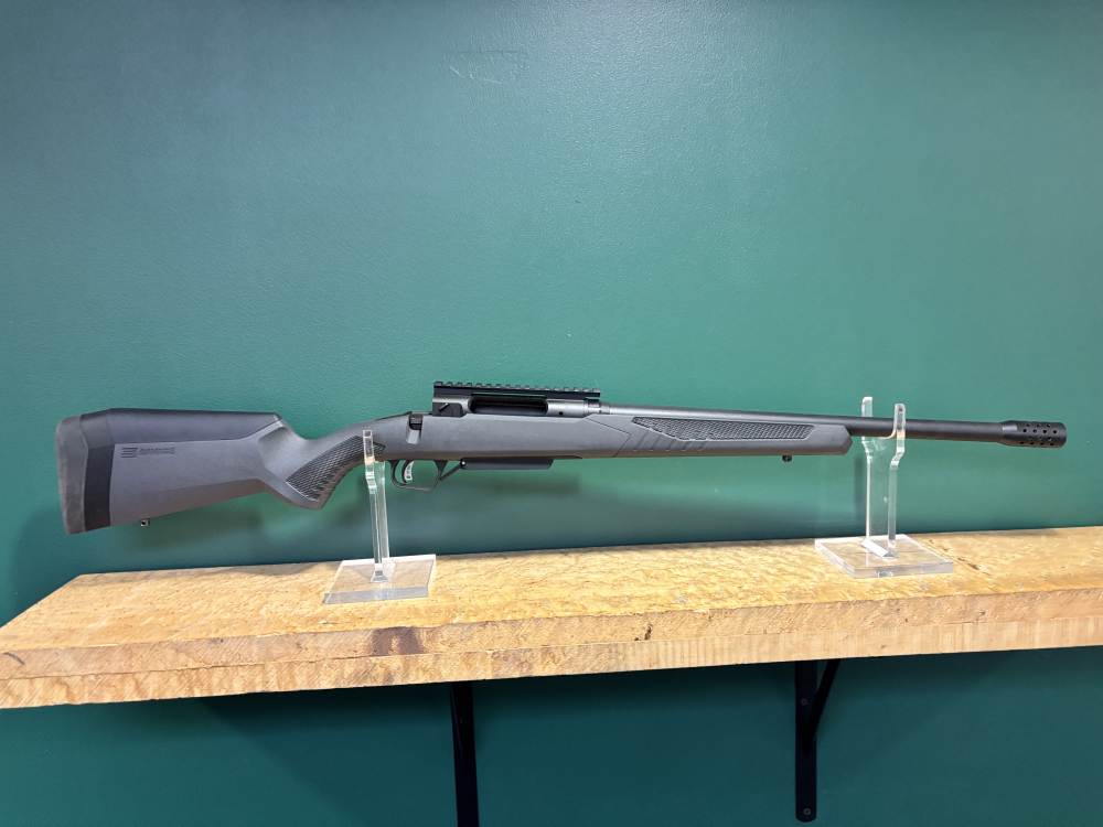 Savage 110 .450 Bushmaster 18" Muzzle Braked Missing Bolt-img-0