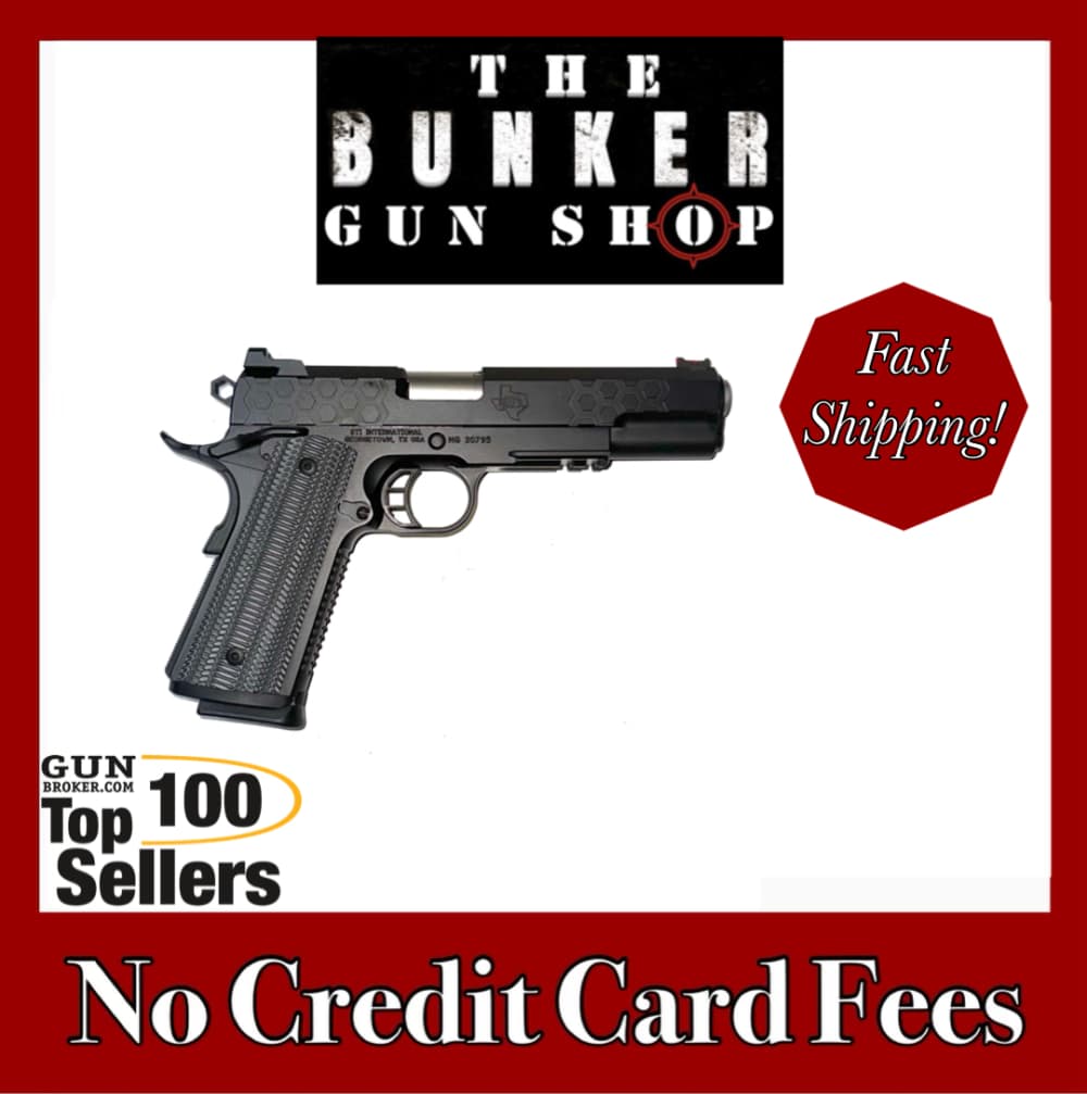 USED! STI MODEL 1911 HEX 9MM SEMI AUTO PISTOL-img-0