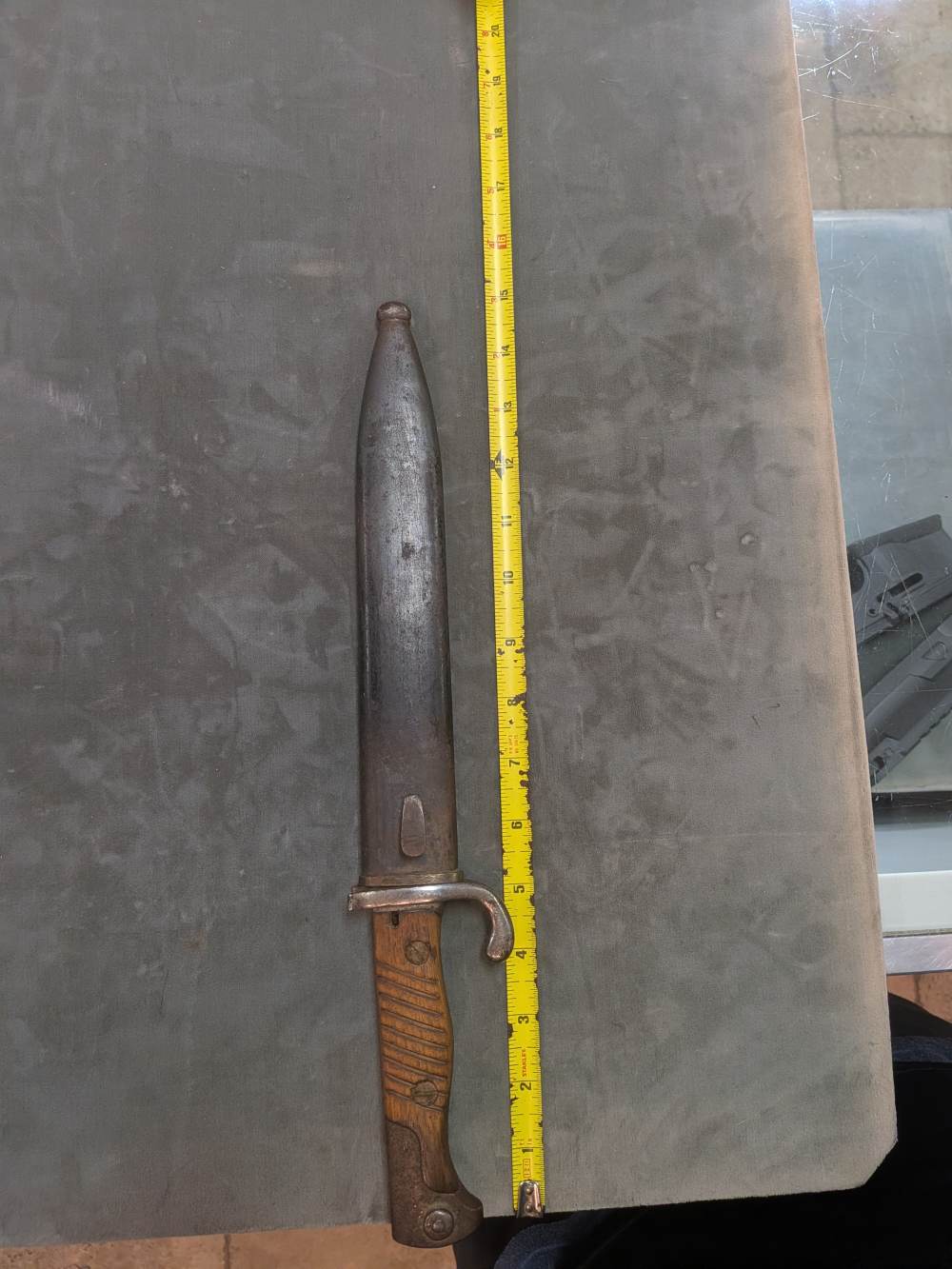 WWI German S98/05 Bayonet – 1915 Alex. Coppel Solingen-img-6
