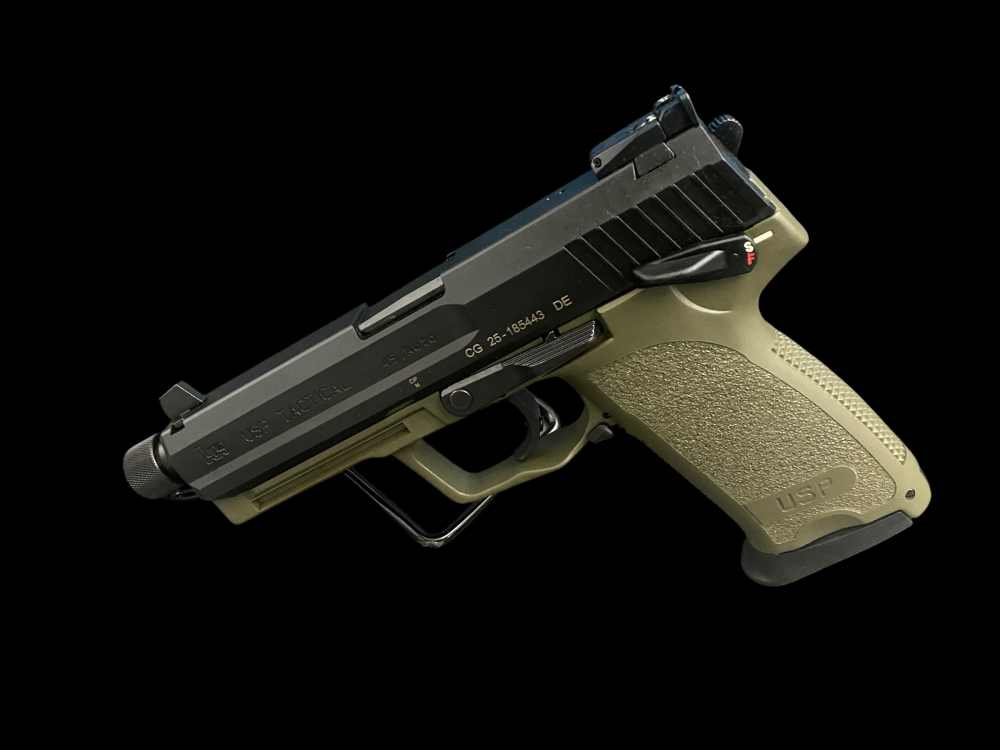 Heckler Koch HK USP45 TACTICAL OD GREEN, Limited, Threaded USP 45-img-6
