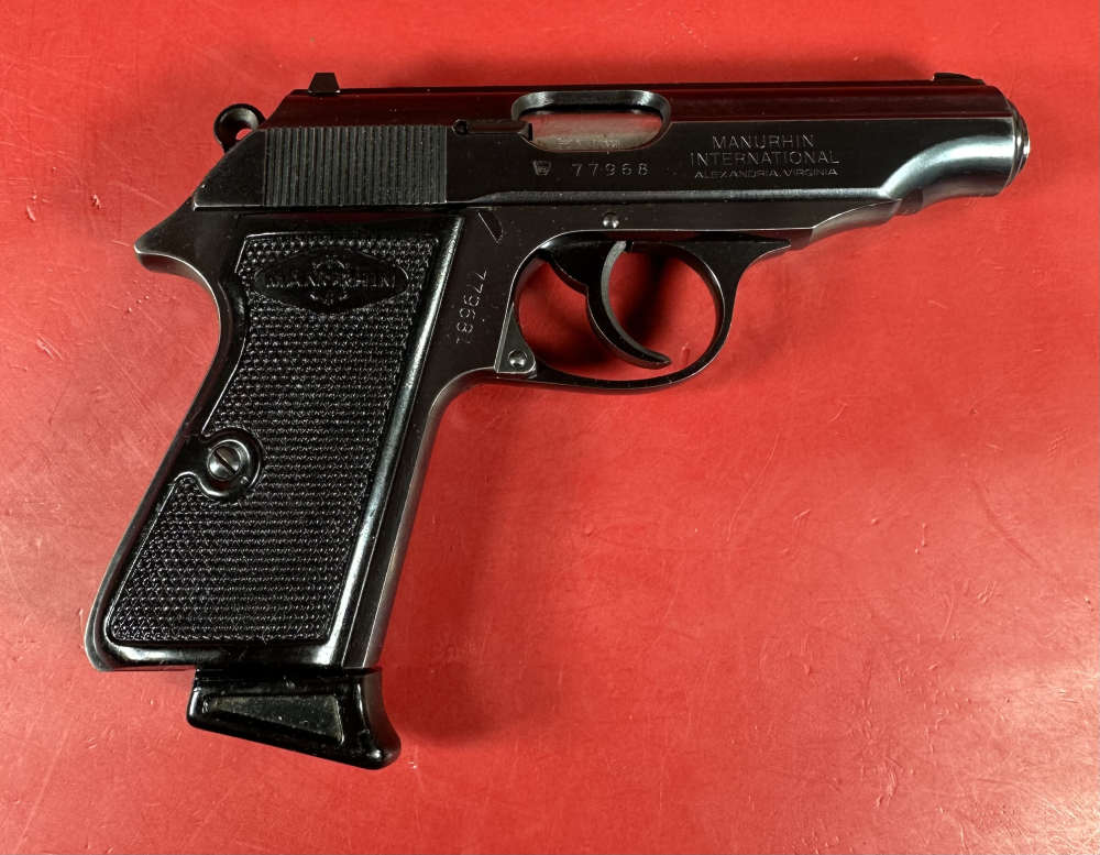MANURHIN WALTHER PP 380 ACP BLUED. 2 mags. Rare. Excellent-img-10