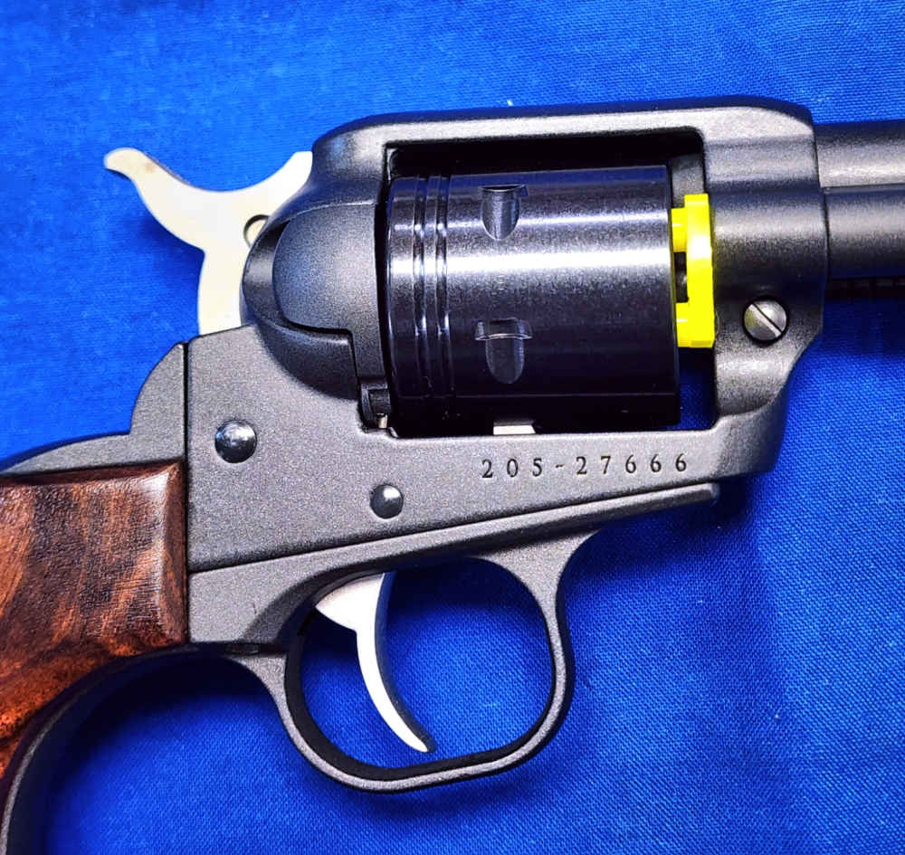 RUGER WRANGLER COWPOKE COBALT BLUE EDITION W/ HOLSTER - UNFIRED IN BOX -img-5