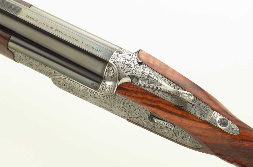 Holland & Holland Royal Deluxe O/U 12 gauge, Wild engraving, new, layaway-img-6