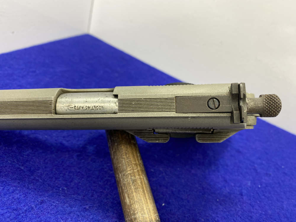 AMT Hardballer .45 ACP SS 5" *FIRST PRODUCTION ALL-STAINLESS STEEL 1911*-img-27