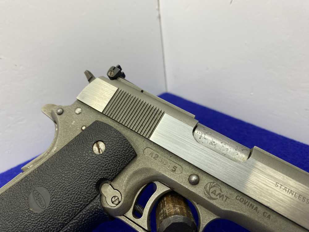 AMT Hardballer .45 ACP SS 5" *FIRST PRODUCTION ALL-STAINLESS STEEL 1911*-img-18