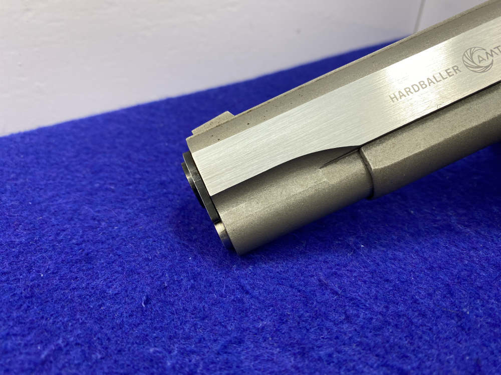 AMT Hardballer .45 ACP SS 5" *FIRST PRODUCTION ALL-STAINLESS STEEL 1911*-img-11