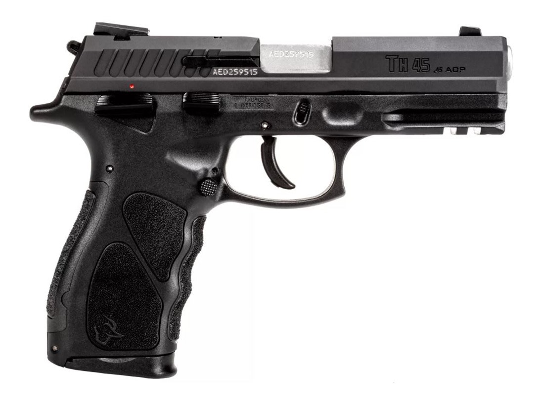 Taurus 1TH45041 TH Full Size 45 ACP 13+1 4.27in Matte Stainless Steel Barre-img-1