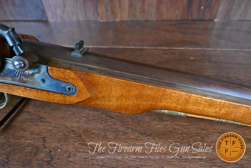 Connecticut Valley Arms Kentucky 45 Cal Blackpowder Pistol Used-img-11