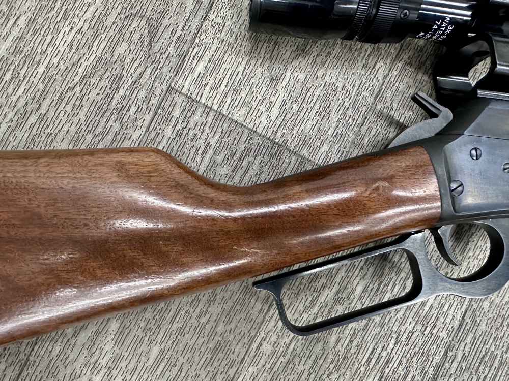 Marlin Model 1894 in .357 Magnum with 18.5" barrel 3-9x32 MADE IN 1982     -img-2