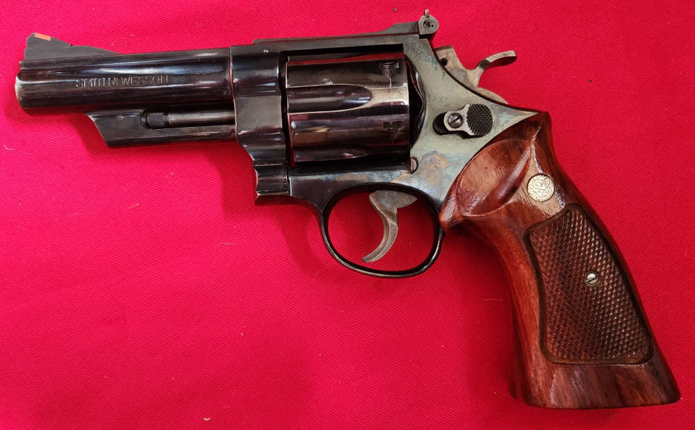1980 Smith & Wesson Model 29-2 .44 Magnum Factory Blue 4" All the T's!-img-0