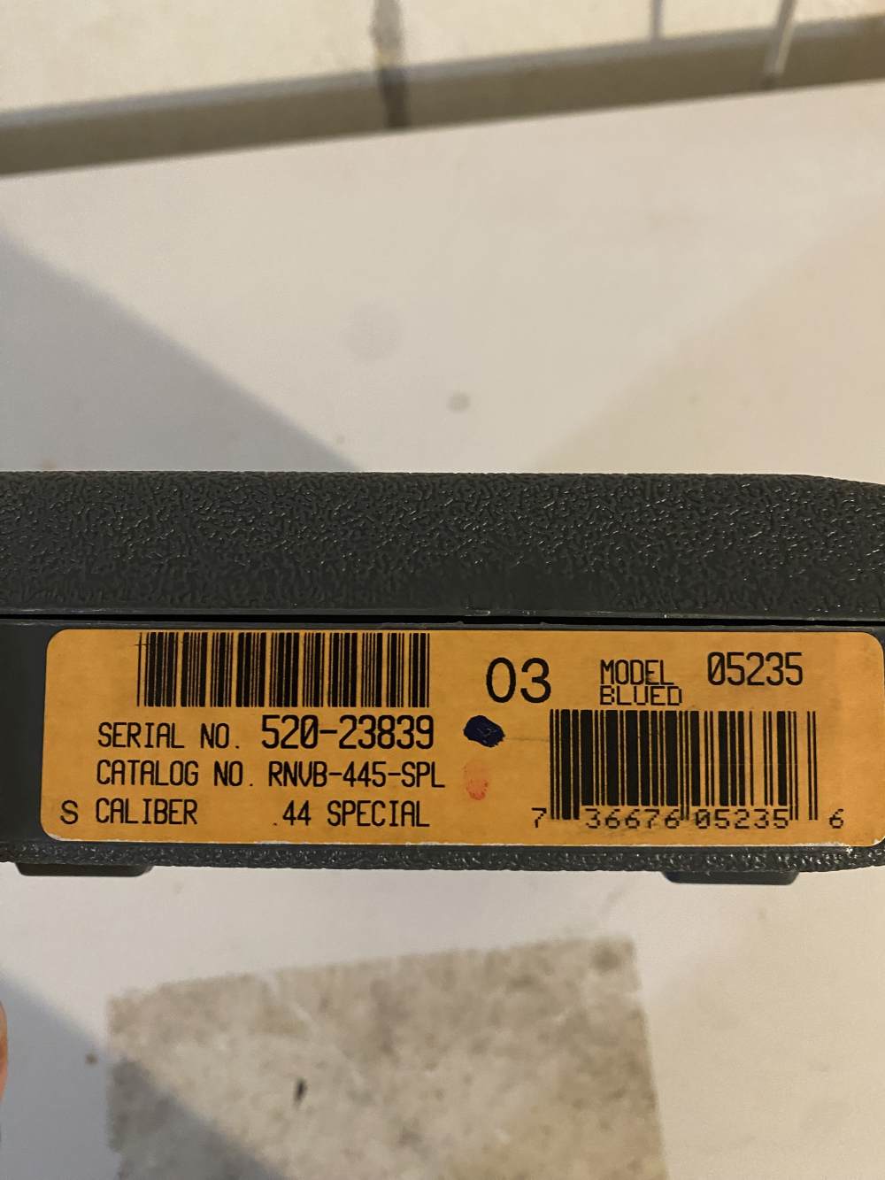 Ruger New Model Blackhawk Bisley Flattop 44 special-img-3