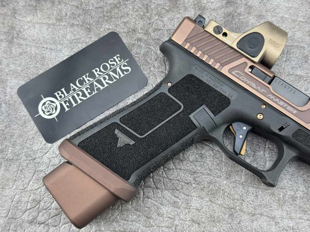 Taran Tactical Glock 17L Copperhead 9mm Pistol w/ FDE Trijicon SRO-img-7
