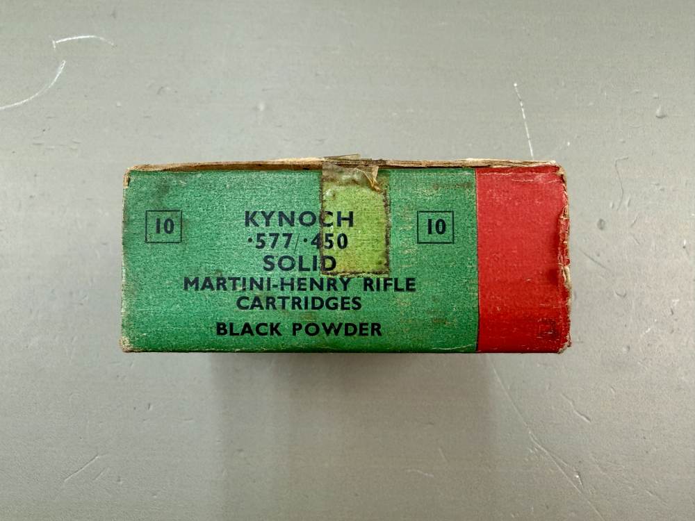 Kynoch .577/.450 Martini-Henry Black Powder Ammunition – 325 Grain Vintage-img-4
