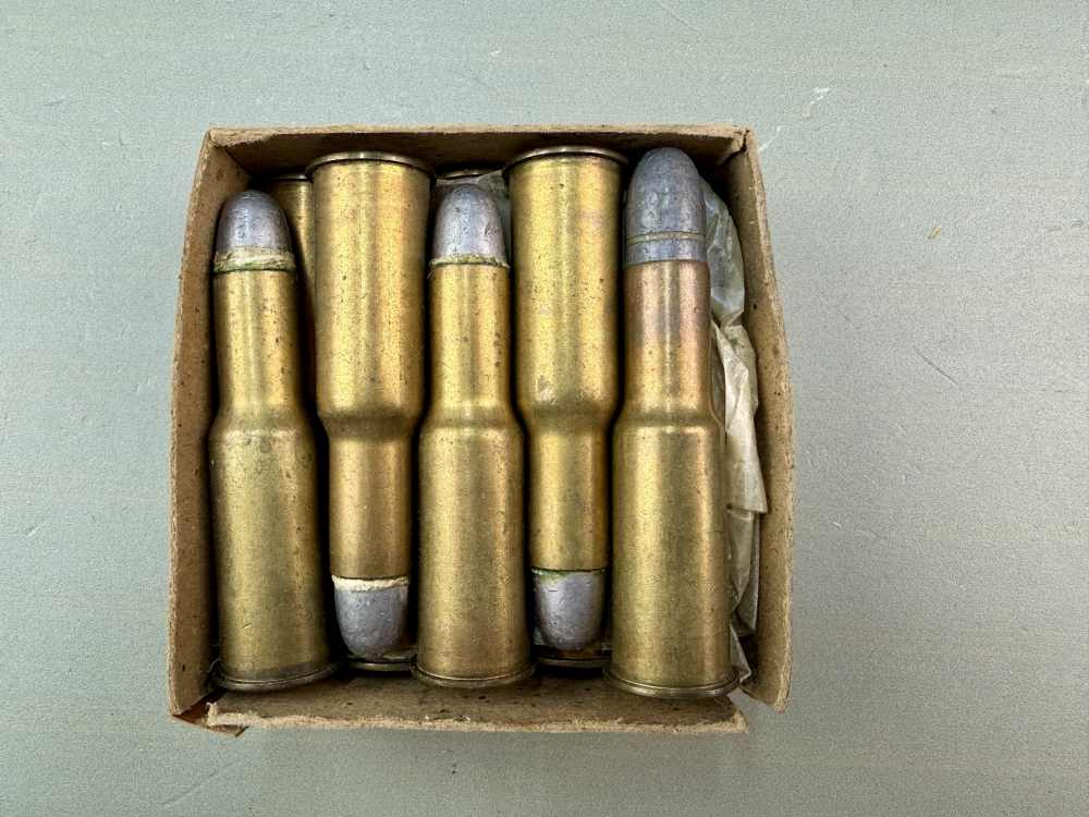 Kynoch .577/.450 Martini-Henry Black Powder Ammunition – 325 Grain Vintage-img-1