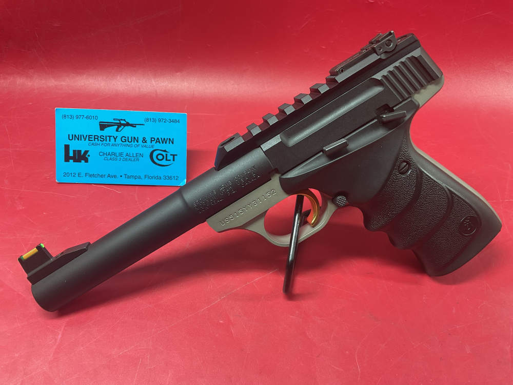 Browning Buck Mark Plus Practical URX RL .22LR 5.5” BB Pro Target Pistol-img-1