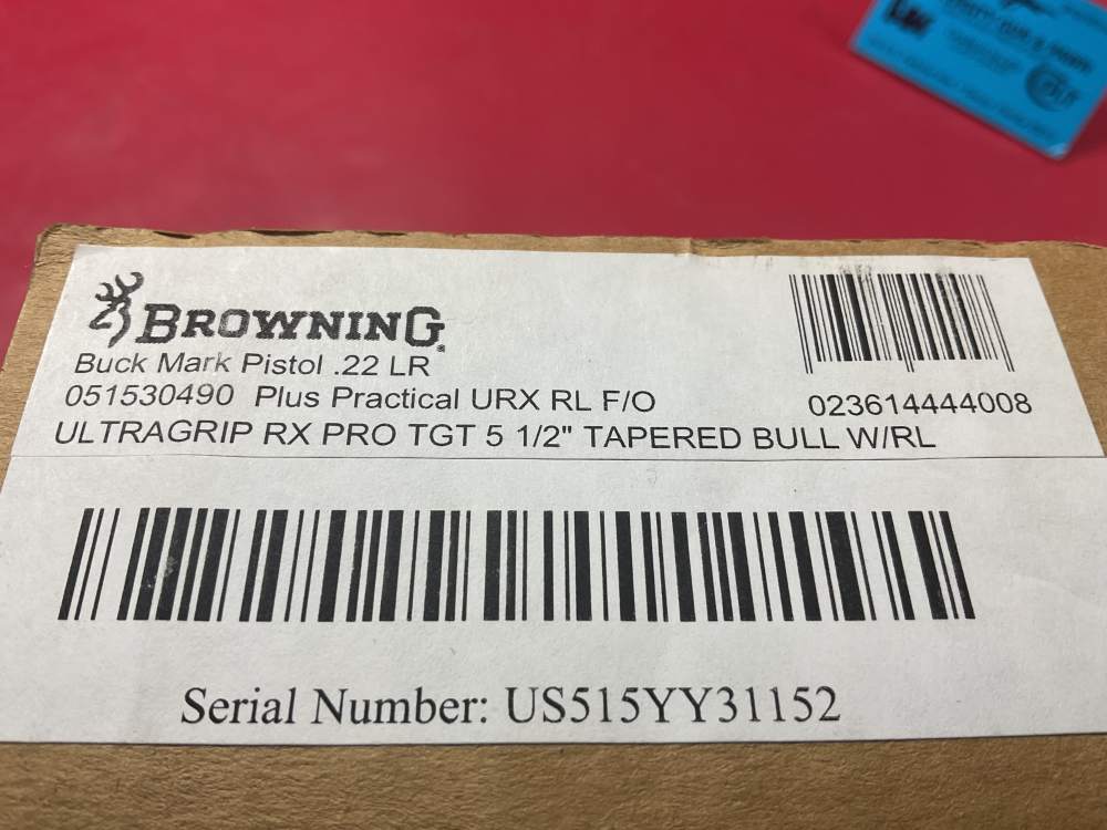 Browning Buck Mark Plus Practical URX RL .22LR 5.5” BB Pro Target Pistol-img-30