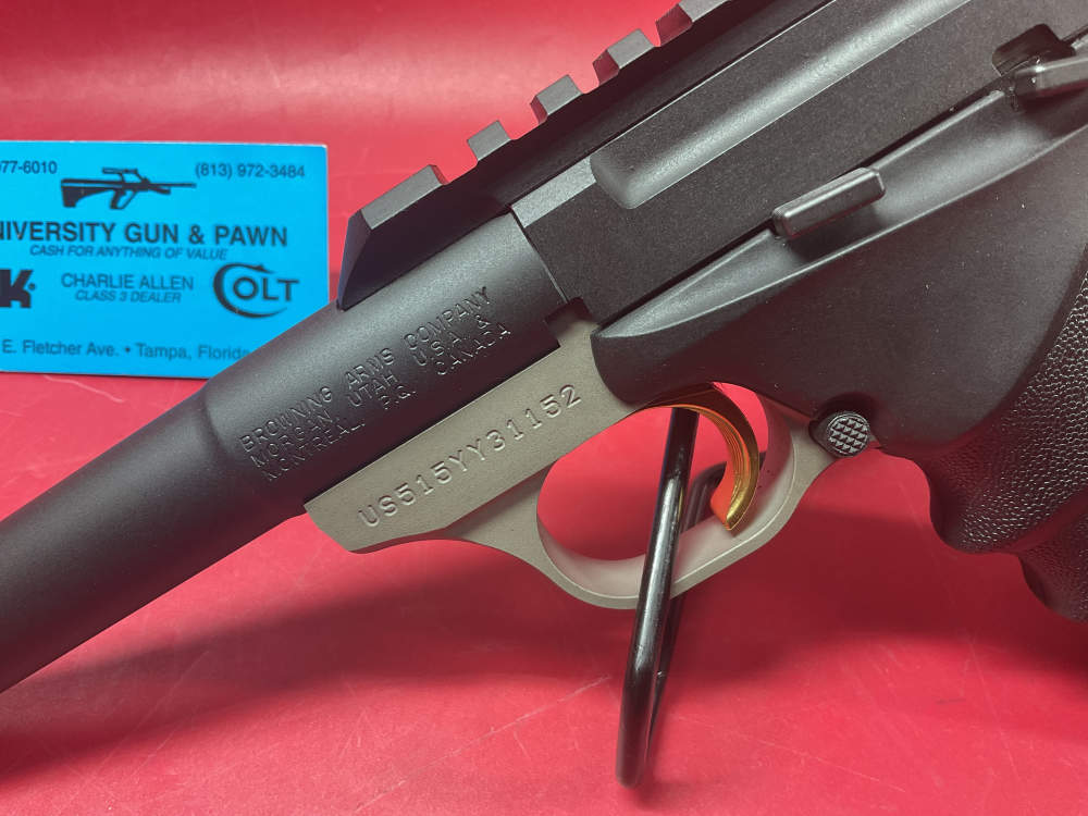Browning Buck Mark Plus Practical URX RL .22LR 5.5” BB Pro Target Pistol-img-4