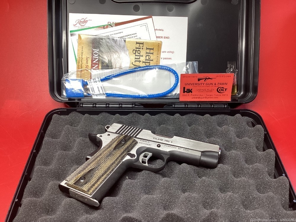 Kimber Eclipse Pro II 45ACP 4” 1911 -img-20