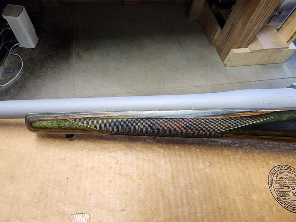 PICS! NEW RUGER M 77 HAWKEYE PREDATOR 22-250 REM 24" STAINLESS 250 24 GREEN-img-19